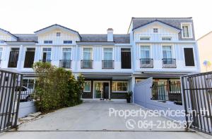 For SaleTownhouseBangna, Bearing, Lasalle : 2-story townhome for sale, Indy 2, Bangna Ramkhamhaeng 2, size 22 sq m, 3 bedrooms.