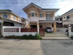 For SaleHouseSriracha Laem Chabang Ban Bueng : Big house , Ban Bueng , Chonburi !!! House for sale , 2 floors , 67 sq.wah , Ranarom Village , behind Ban Bueng District Office , Chonburi