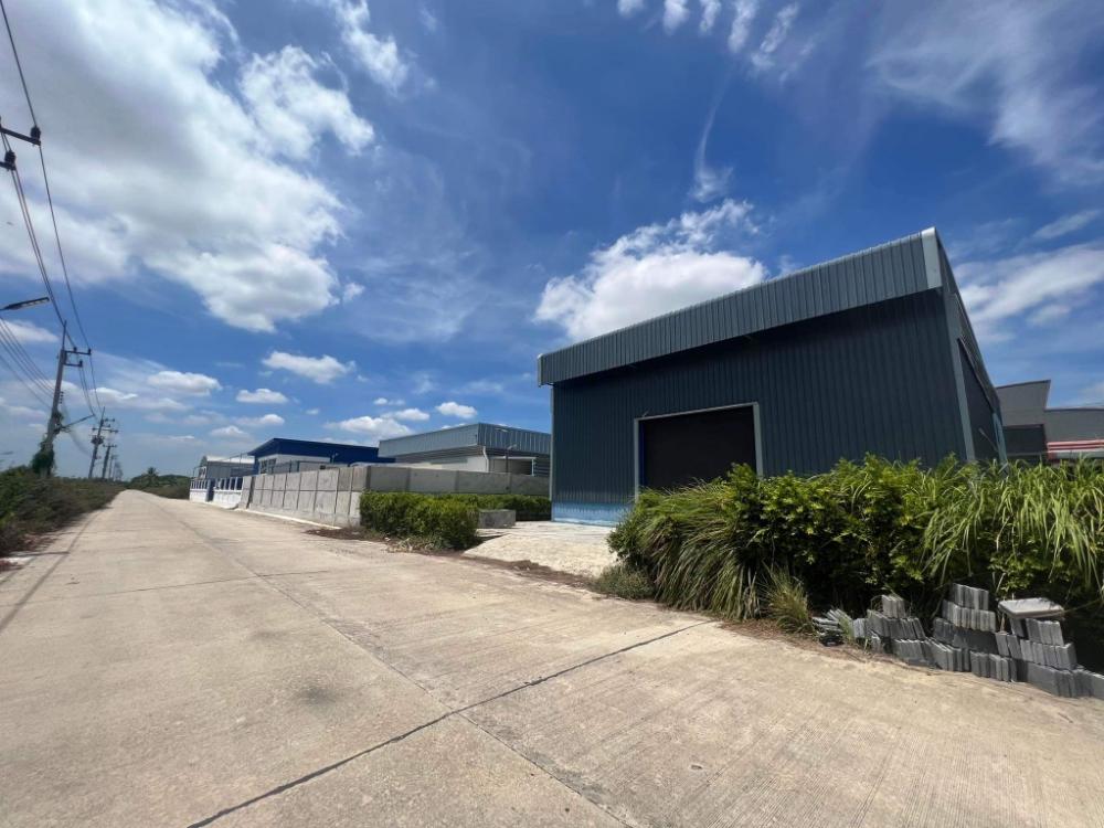For SaleWarehousePathum Thani,Rangsit, Thammasat : Land with buildings and office equipment, wide area, buildings in 90% new condition.
