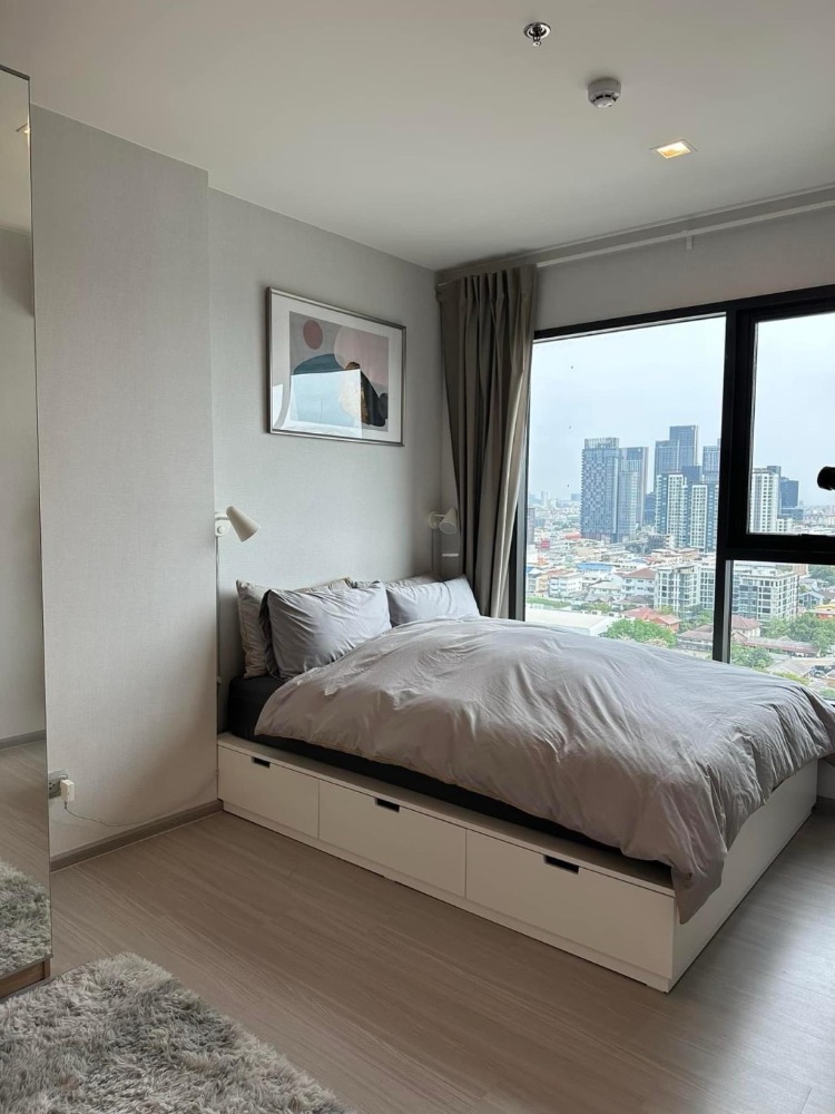 For RentCondoOnnut, Udomsuk : 39 sq m, 17th floor (Onebedroom) ★ near BTS Bang Chak ★Close to the up-down point of the expressway ★View of Bts @ Life Sukhumvit 62