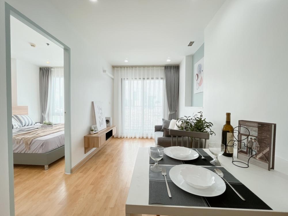 For SaleCondoพระราม 9 เพชรบุรีตัดใหม่ RCA : ถูกค่าา ห้องใหญ่ เฟอร์ครบ ชั้นสูง Casa Condo Asoke ห้อง 30 ตร.ม. 2.49 ล้านบาท