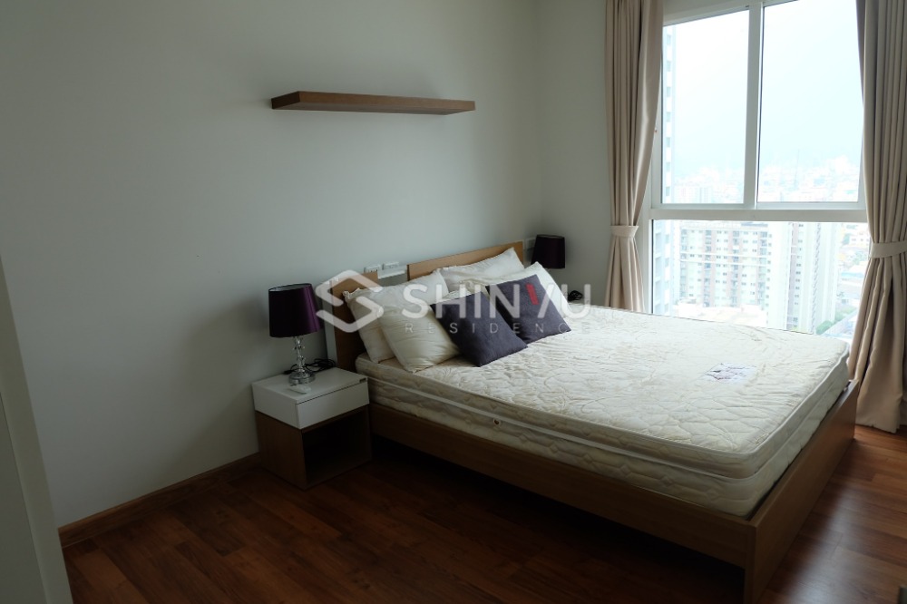 For SaleCondoRama9, Petchburi, RCA : The Mark Ratchada-Airport link for Sale, 2 Bed 57 sq m. Only 4 minutes to MRT #HI1166