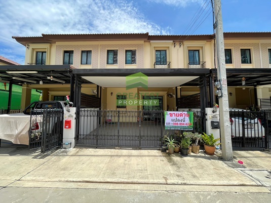 ขายทาวน์เฮ้าส์/ทาวน์โฮมปทุมธานี รังสิต ธรรมศาสตร์ : หมู่บ้านพฤกษาวิลล์ 113 ติวานนท์-รังสิต PRUKSA VILLE TIWANON-RANGSIT ขายด่วน ทาวน์เฮ้าส์ 2 ชั้น เนื้อที่ 18.80 ตร.ว ทำเลดี ใหม่ สวย พร้อมอยู่
