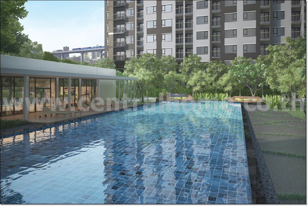 ขายคอนโดรัตนาธิเบศร์ สนามบินน้ำ พระนั่งเกล้า : คอนโด แอสปาย รัตนาธิเบศร์ 2 วิวสวน ใกล้รถไฟฟ้า MRT บางกระสอ