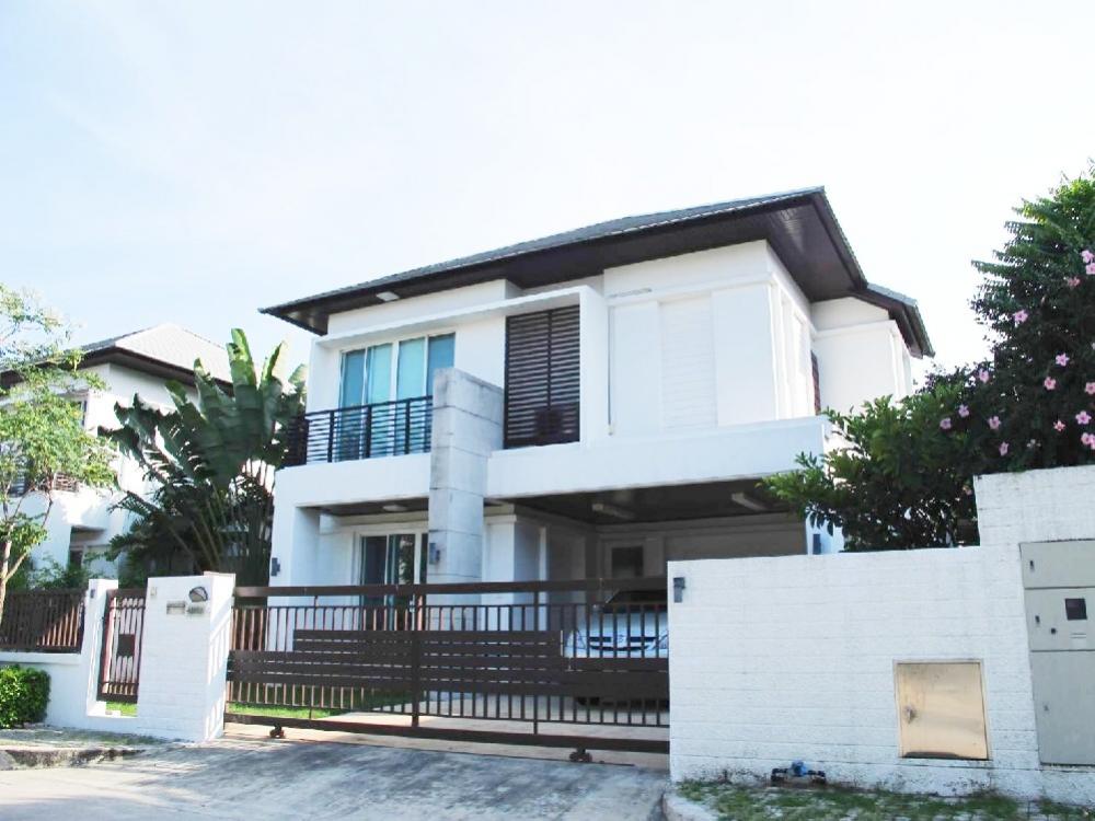 For RentHouseBangna, Bearing, Lasalle : 💥Single house for rent, Blue Lagoon 1, Bangna - Wongwaen, next to the motorway. Near Mega Bangna, price 40,000 baht