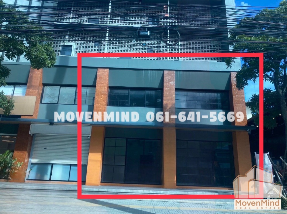 For RentRetailYothinpattana,CDC : Commercial building for rent 2 booths (2-storey), Town in Town, **Accept Cannabis Sriwara Road, very good location, suitable for a showroom, restaurant, marijuana, etc.