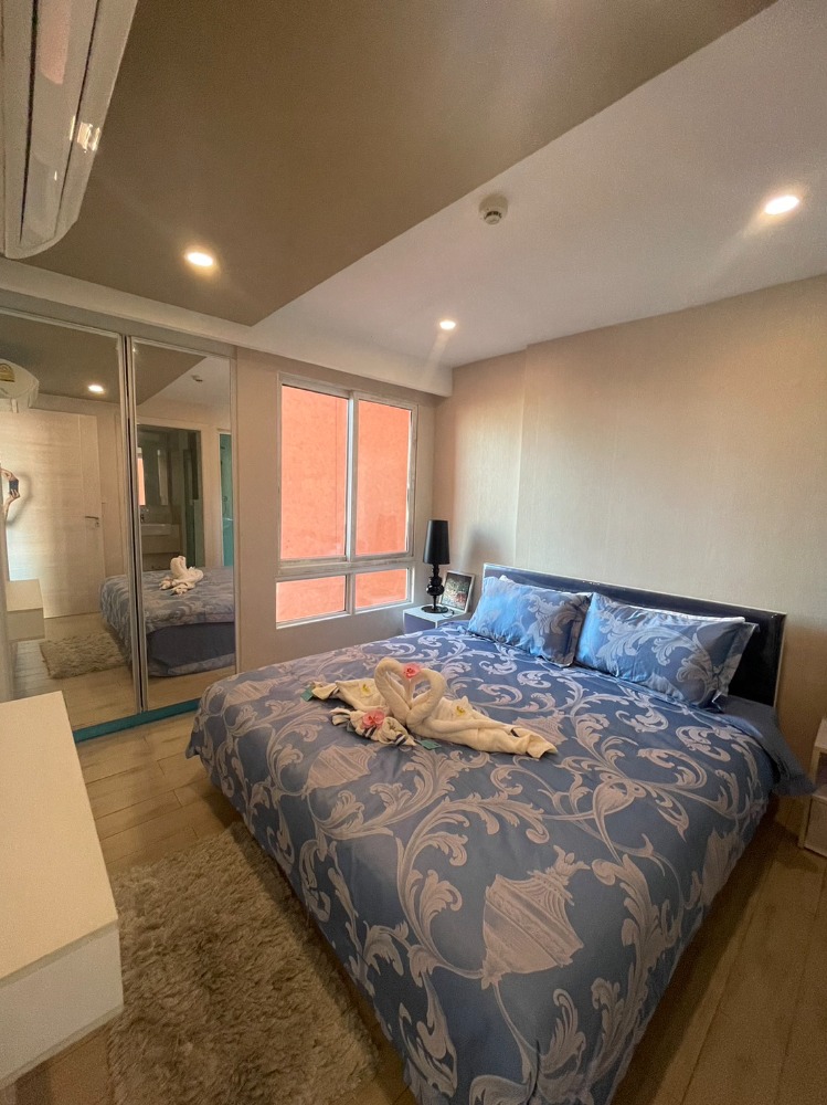 ขายคอนโดพัทยา บางแสน ชลบุรี สัตหีบ : 🏢ขายห้อง 1 bed  วิวสระว่ายน้ำ Seven Seas (เซเว่น ซี) คอนโดสไตล์รีสอร์ต ขนาด 36 ตร.ม *ตกแต่งพร้อมอยู่เลย