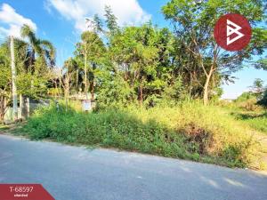 For SaleLandSing Buri : Beautiful land for sale next to the road, area 2 ngan 35 square wah, Bang Man, Singburi.
