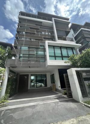 For RentHome OfficeRama9, Petchburi, RCA : Home office for rent, Nirvana Rama 9 project, decorated with furniture. With 2+1 parking spaces, able to register a company.