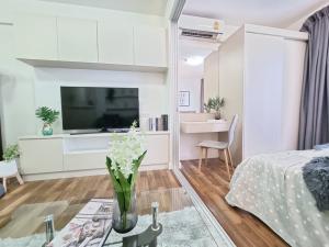 ขายคอนโดอ่อนนุช อุดมสุข : ขายถูก! คอนโด A Space Sukhumvit 77 ขนาด 29 ตรม. ชั้น 5  [ห้องสวย]