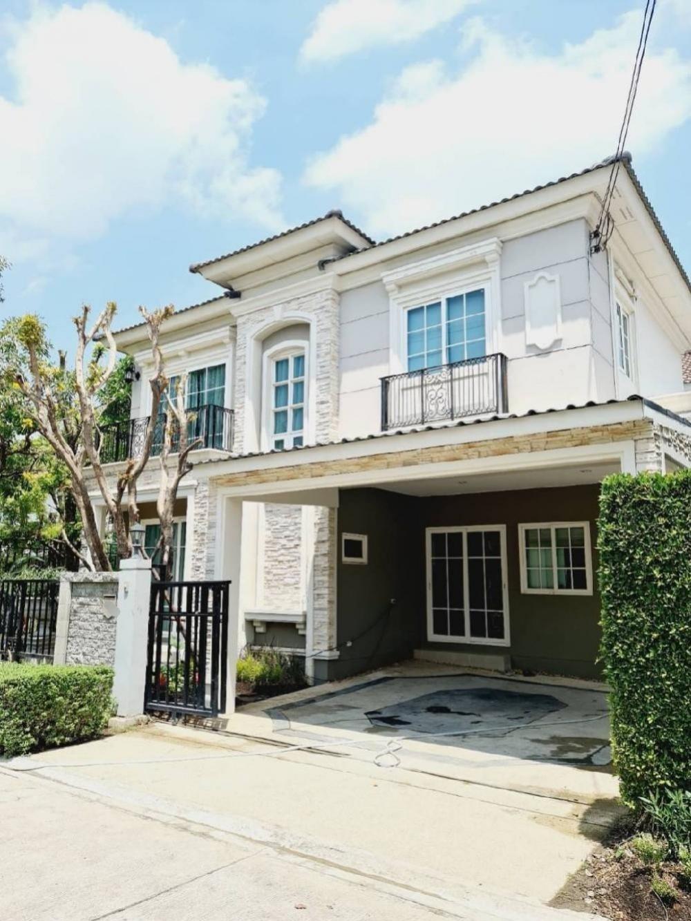 For RentHouseKaset Nawamin,Ladplakao : ⭐️⭐️For rent, 2-story detached house, luxury project village, Grandio Ladprao-Kaset Nawamin. Grandio Ladprao-Kaset Nawamin.