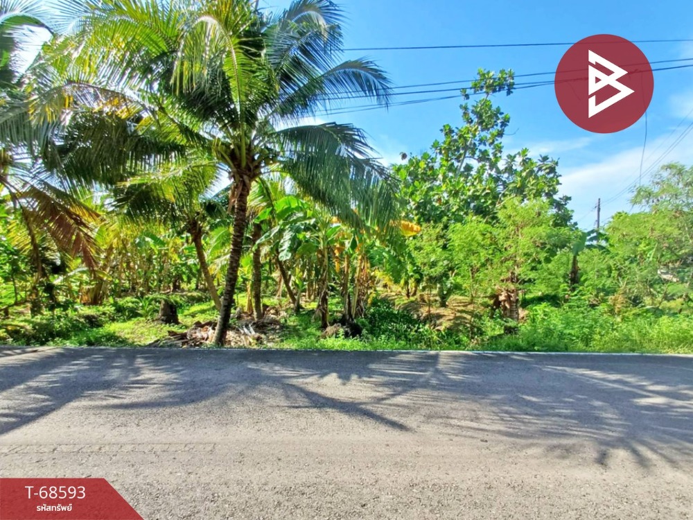 For SaleLandSamut Songkhram : Land for sale, area 1 rai 1 ngan 8 square wah, Bang Khonthi, Samut Songkhram.