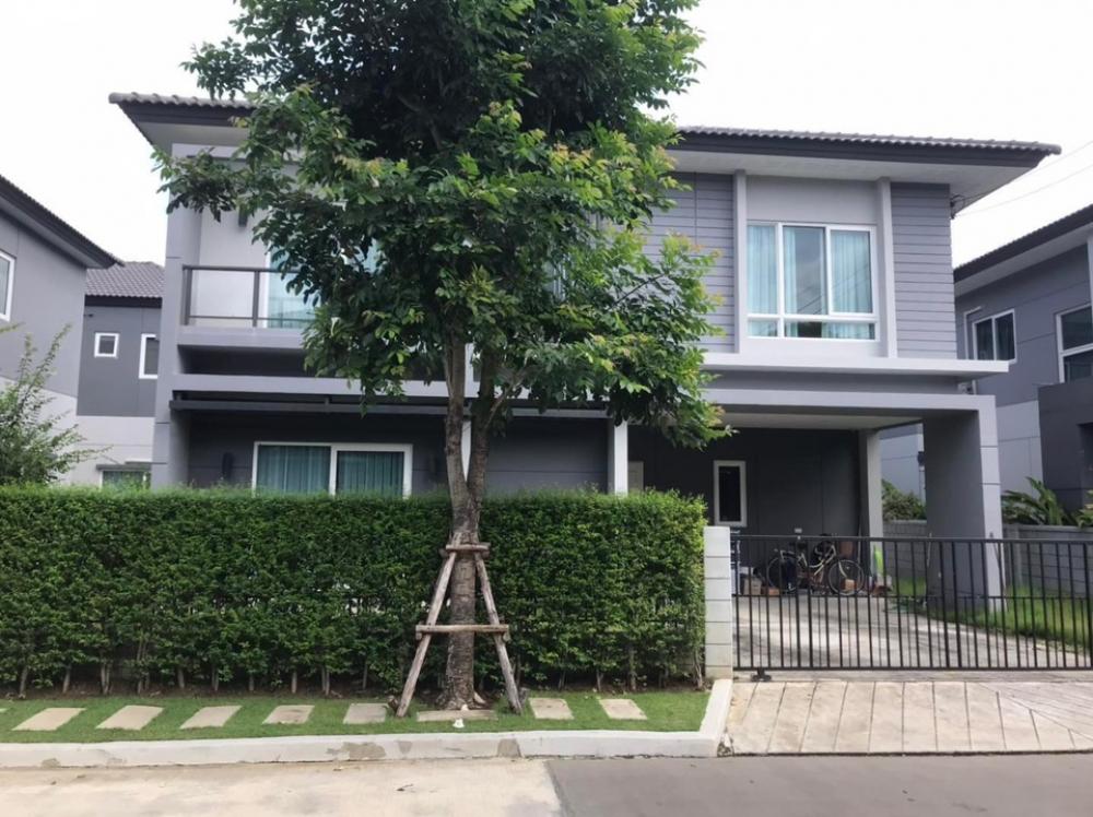 For SaleHouseLadkrabang, Suwannaphum Airport : 🔶Beautiful house for sale with furniture, 2-story detached house.