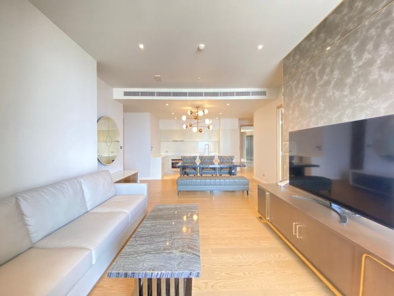 ให้เช่าคอนโดวงเวียนใหญ่ เจริญนคร : Magnolias Waterfront Residences for Rent - 3 beds  - 153 sqm - 200000 THB