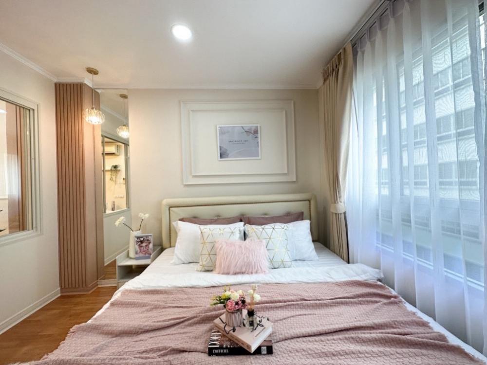 ขายคอนโดรัชดา ห้วยขวาง : ✅ขายถูก condo Lumpini Ville Cultural Center แบบ 1 ห้องนอน พื้นที่ 35 ตรม. ชั้น 5 อาคาร D2 ราคา 2,290,000 บาท🎯รร.นานาชาติ 🚇Mrtห้วยขวาง 🛎รีบจองเลยเลย💠แต่งครบพร้อมอยู่