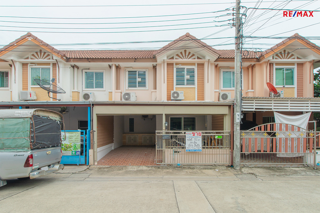 For SaleTownhouseRathburana, Suksawat : House for sale Phutthabucha 36, ​​Pruksa 17 project, alley next to the bus depot.