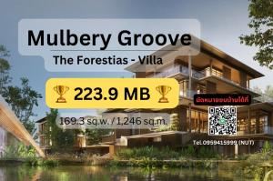 ขายคอนโดบางนา แบริ่ง ลาซาล : 🏆 Villa Mulberry Groove the Forestias Price 223.9 MB 1,246 Sq.m. Tel.0959415999 (NUT)