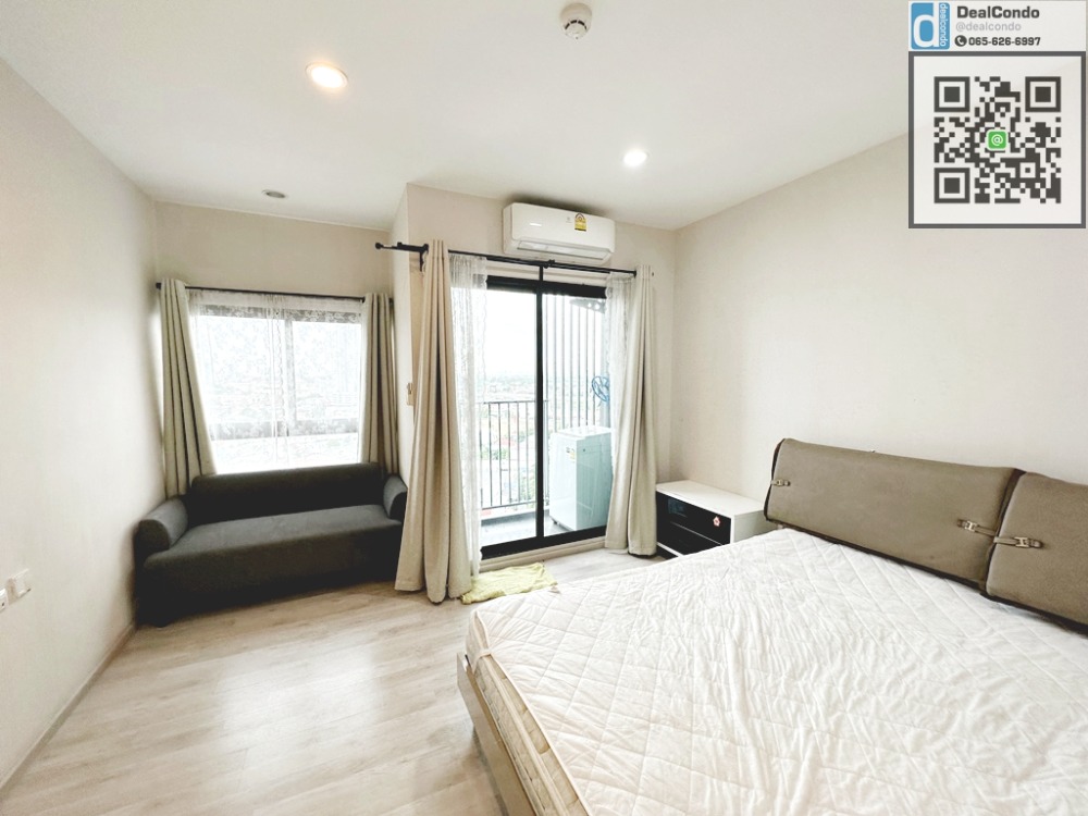For RentCondoNonthaburi, Bang Yai, Bangbuathong : [VA209] There is a washing machine, Plum Central Wetgate Phase 1, next to Central, 14th floor, complete with furniture and electrical appliances.