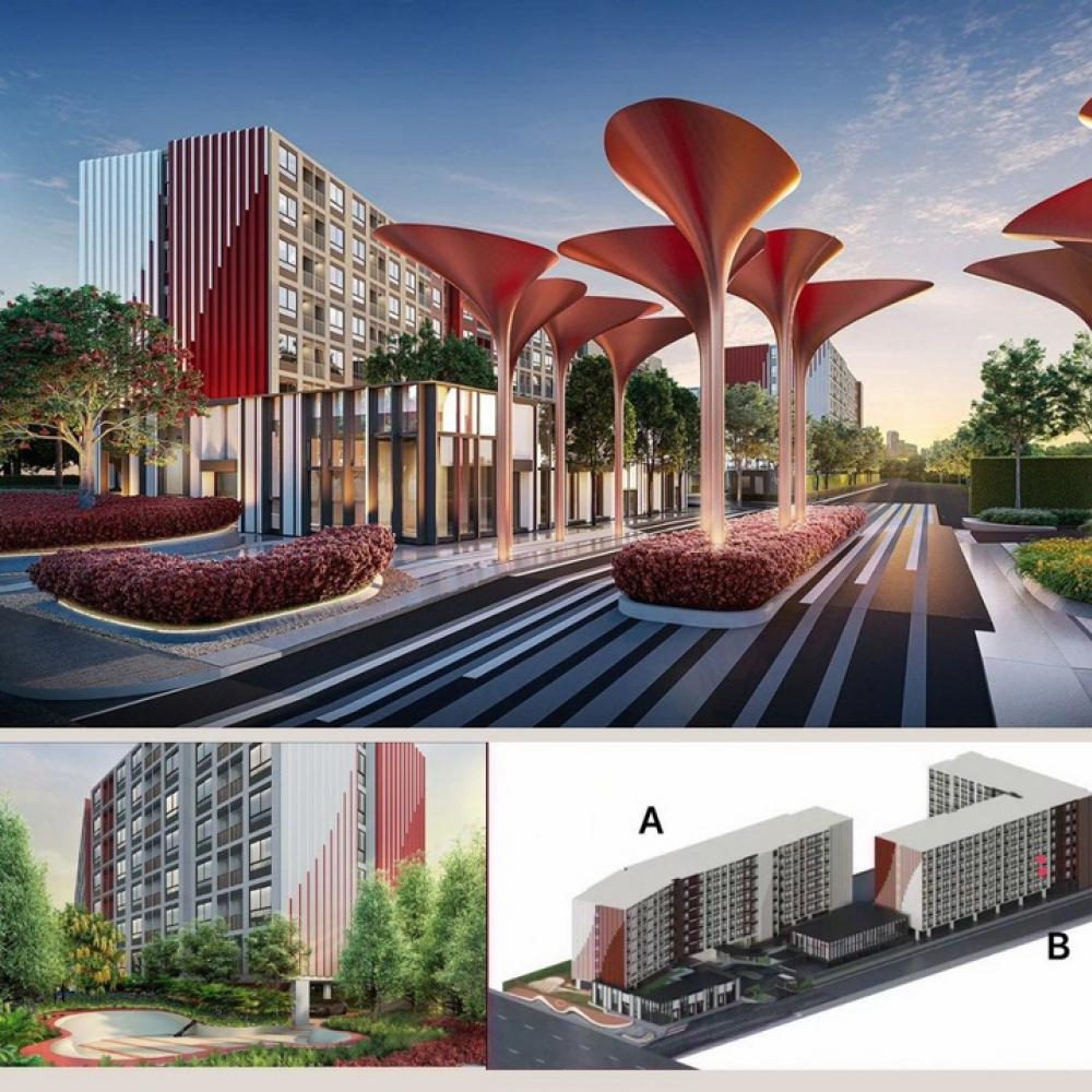 ขายดาวน์คอนโดปทุมธานี รังสิต ธรรมศาสตร์ : ขายดาวน์ Dcondo Hype ใกล้มหาวิทยาลัยกรุงเทพ เดินไปเรียนได้