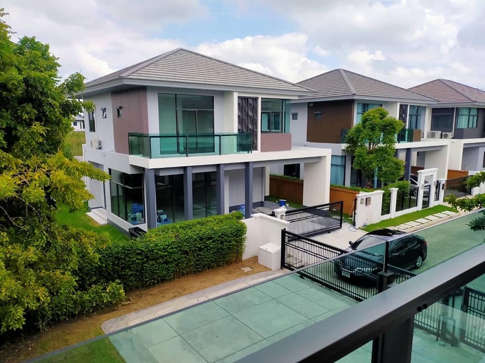 ให้เช่าบ้านพัฒนาการ ศรีนครินทร์ : 4 Bed Very New Home near Mega Bangna 🏡🌳(For Rent/ให้เช่า) Setthasiri Pattanakarn