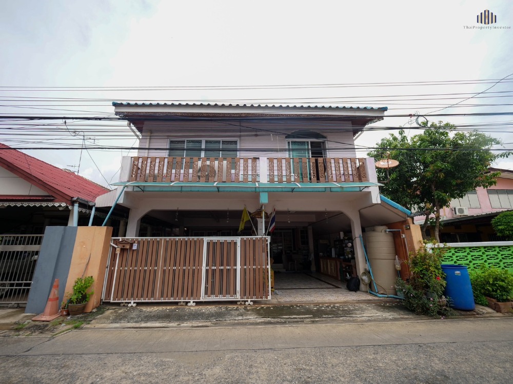 For SaleHouseNawamin, Ramindra : Good price! Very good location! Single house for sale, Soi Phahonyothin 56, area 50.2 sq m., near the Green Line, Khu Khot Station! Near the expressway! Near Don Mueang Airport! urgent !