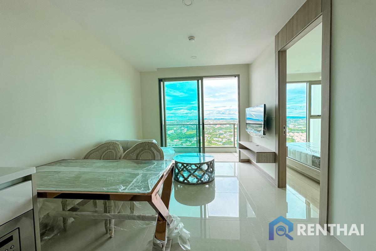 For SaleCondoPattaya, Bangsaen, Chonburi : The Riviera Jomtien 1 bedroom 35 sq.m. City view Good price