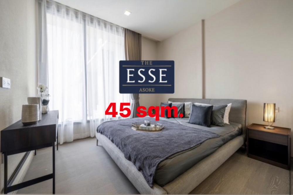 For SaleCondoSukhumvit, Asoke, Thonglor : ขายห้องมือหนึ่งจากโครงการ THE ESSE ASOKEขนาด  45 ตรม. นัดหมายชมโครงการ  085-9455-666 (เฟิสท์)