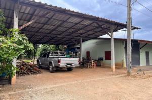 For SaleHouseChiang Rai : Baan Suan, Chiang Rai Province, Mae Suai District, with fruit orchard, area 183 sq m, has a garage, community area has for houses.