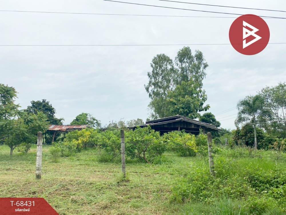 For SaleLandPhayao : Empty land for sale with buildings, area 5 rai 91 square wah, Dok Khamtai District, Phayao.