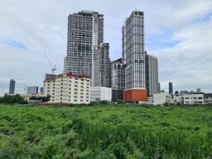 For SaleRetailRama9, Petchburi, RCA : NF66-Land for sale in Rama 9 area.