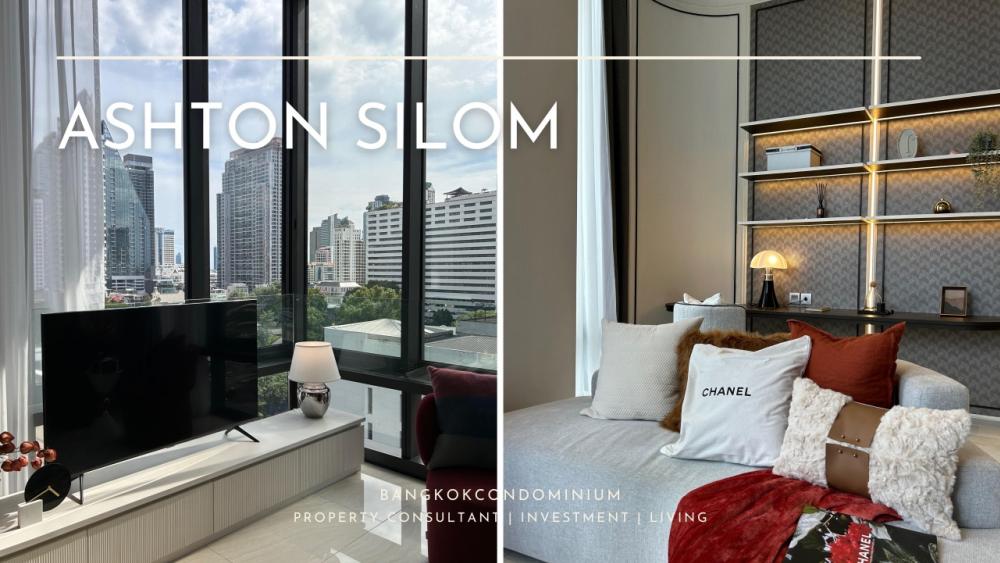 For SaleCondoSilom, Saladaeng, Bangrak : SHOCK PRICE!!! “Ashton Silom” Only for this month