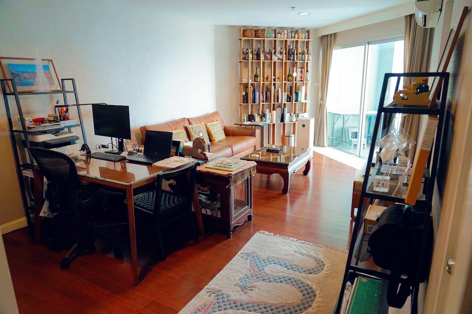 For SaleCondoพระราม 9 เพชรบุรีตัดใหม่ RCA : SALE !! Condo Belle Grand Rama9, MRT Rama9, 2 Beds, Tower D2, Floor 29, Area 59 sq.m., Sale 6.75 MB