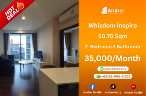 ให้เช่าคอนโดอ่อนนุช อุดมสุข : ⭐️Rent Whizdom Inspire Price 35,000 THB⭐️