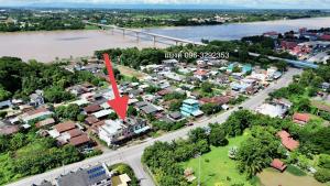 For SaleShophouseNong Khai : Commercial building for sale near the Mekong River Opposite the irrigation project