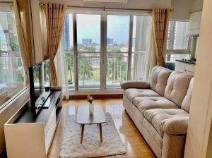 For RentCondoThaphra, Talat Phlu, Wutthakat : The Parkland Grand Taksin, fully furnished, 35 square meters.