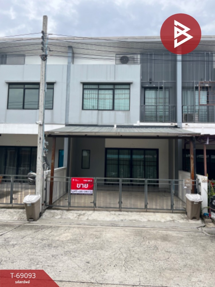 For SaleTownhouseLadkrabang, Suwannaphum Airport : Townhome for sale, Stories Village, On Nut - Wongwaen, Prawet District, Bangkok.