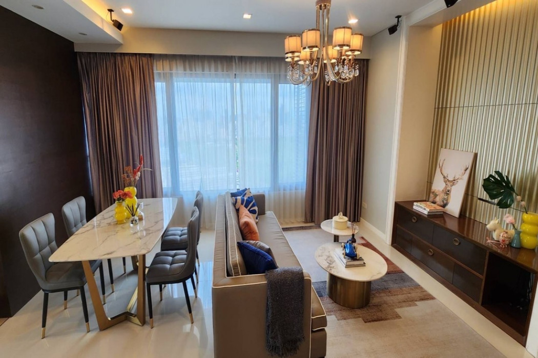 For RentCondoWitthayu, Chidlom, Langsuan, Ploenchit : Code C20230900460....Amanta Lumpini for rent, 2 bedroom, 2 bathroom , high floor, furnished, ready to move in