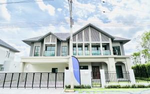 For SaleHouseRama5, Ratchapruek, Bangkruai : 📌📌Bangkok Boulevard Rama 5, largest house type, 4 bedrooms 📌📌 Price reduced to 21.29 MB (Ratchaphruek Borommaratchachonnani, near international school, near Si Rat Expressway)