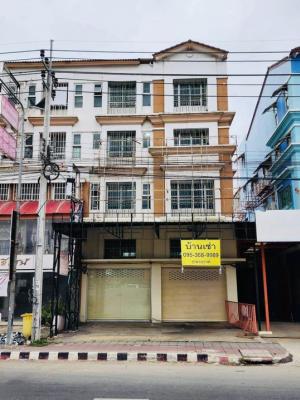 For RentShophouseRama5, Ratchapruek, Bangkruai : Commercial building for rent, prime location near residential areas