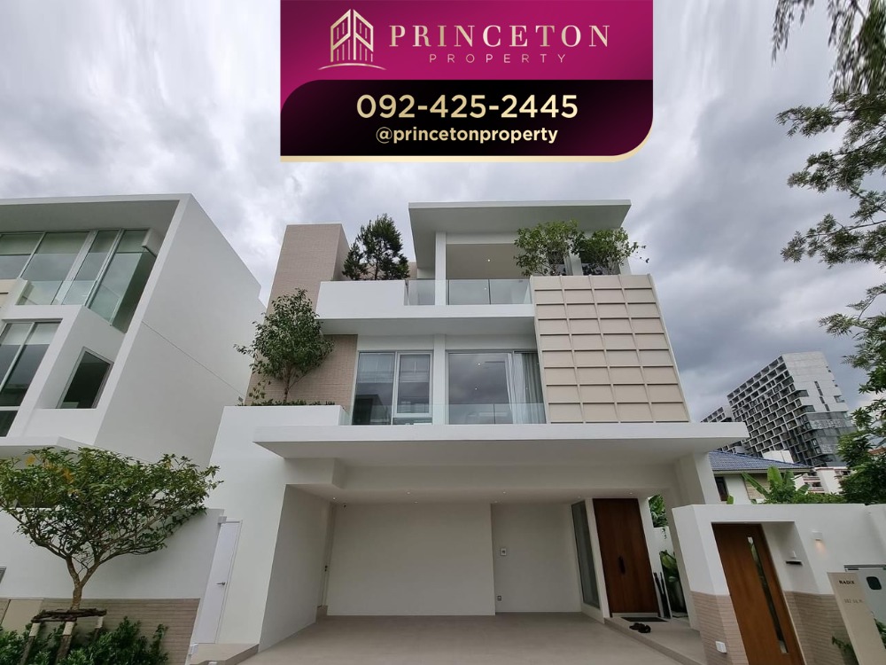 For SaleHouseRama9, Petchburi, RCA : House for sale Noble Terra Rama 9 Ekamai cheaper than the project