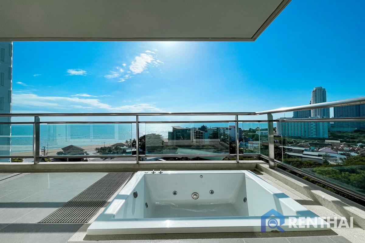 For SaleCondoPattaya, Bangsaen, Chonburi : Reflection Jomtien Beach 2 bedroom 2 bathroom 112 sq.m. Sea view  10.8 Mb