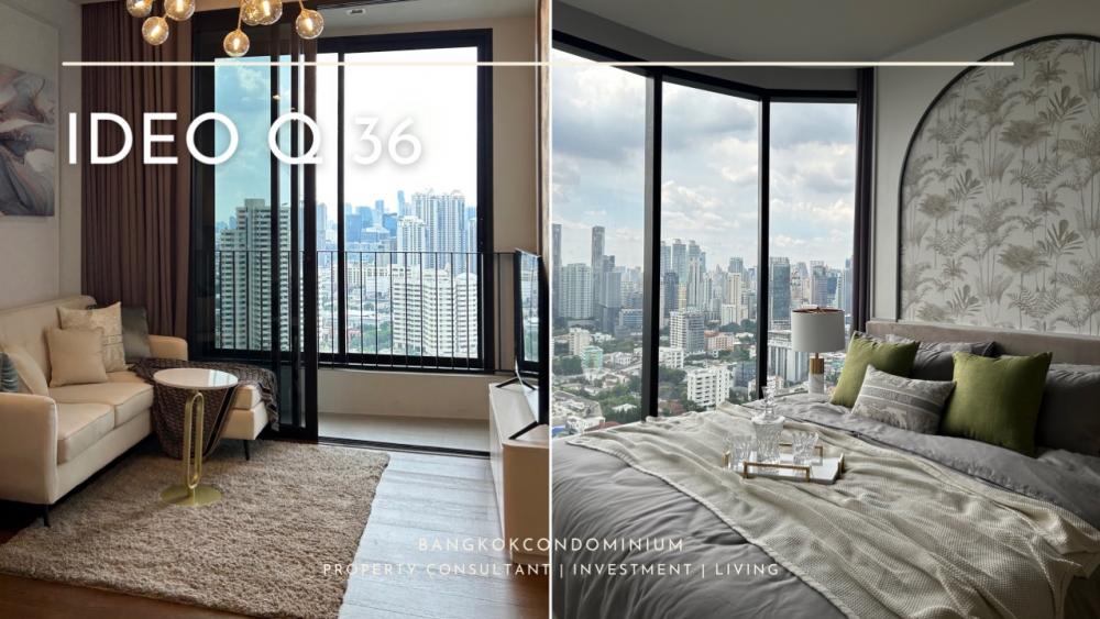 For SaleCondoSukhumvit, Asoke, Thonglor : Best price “Ideo Q Sukhumvit 36” 1 Bed 46 sq.m. | Near Bts Thonglor
