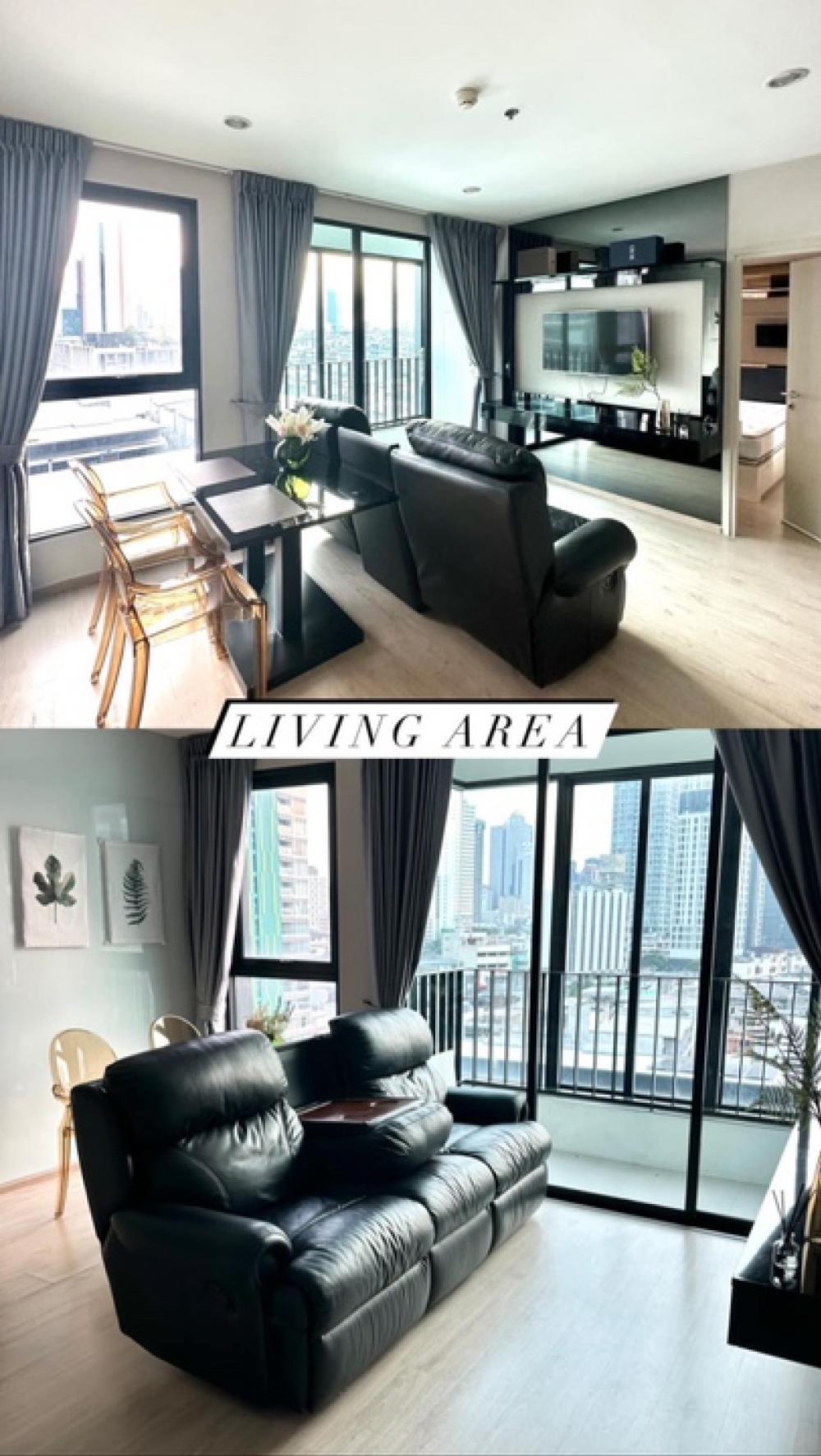 For RentCondoSiam Paragon ,Chulalongkorn,Samyan : 2 bedroom  50 sq.m., city view, MRTsamyan 200m. ,Super great location. @Ideo q chula