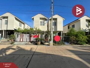 For SaleHouseSamut Songkhram : Single house for sale Eua-Athorn Village, Lat Yai, Samut Songkhram