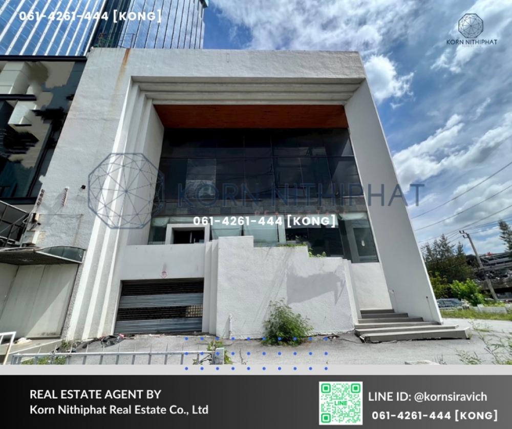 For RentRetailBangna, Bearing, Lasalle : Stand Alone building for rent for business, suitable for a small hospital. /Surgery Hospital /Shabu Mala /Car Showroom /Head Office