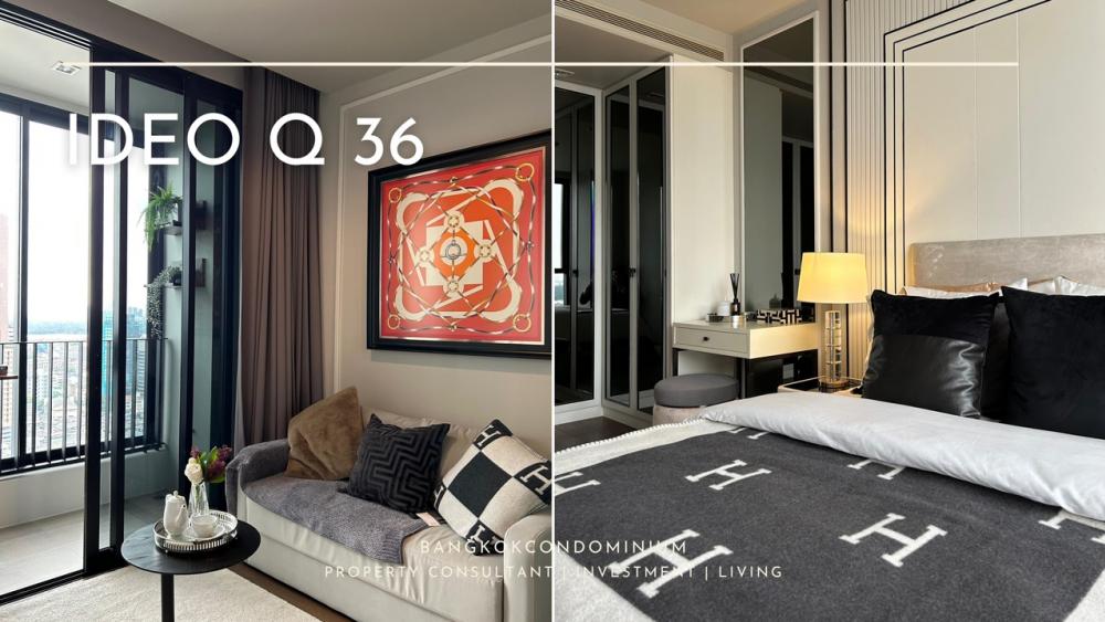 For SaleCondoSukhumvit, Asoke, Thonglor : Best price “ Ideo Q Sukhumvit 36” 1 Bedroom | Near BTS Thonglor