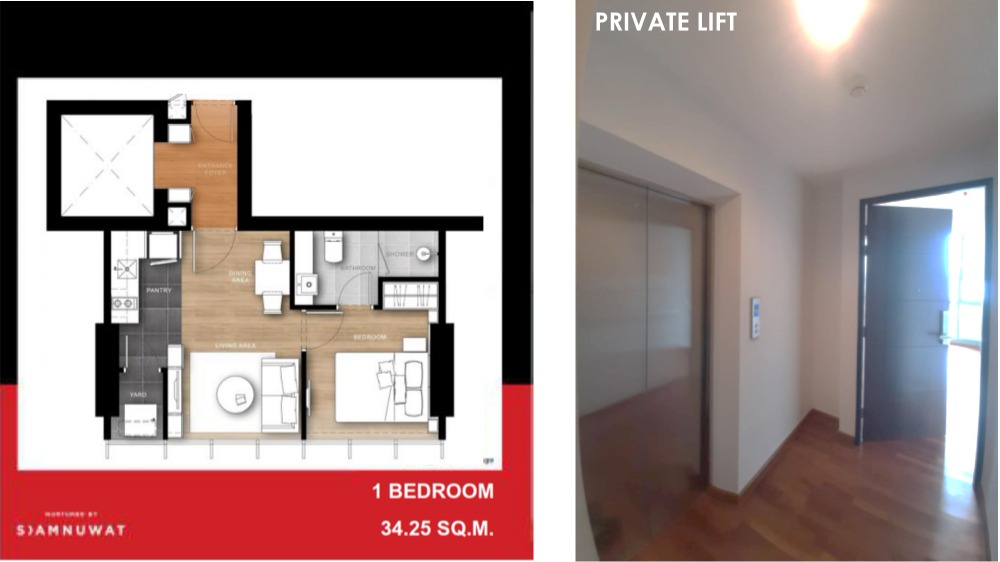 For SaleCondoRatchathewi,Phayathai : For SALE Wish Signature Midtown Siam 1Bed 34sqm 44Fl South Brand New Ready to Move Condo Near BTS Ratchathewi MBK Central World