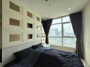 For RentCondoRatchathewi,Phayathai : 🏢𝐅𝐨𝐫 𝐫𝐞𝐧𝐭/Condo “Ideo Verve Ratchaprarop“ / 2 bed 1 bath 49.28 sq.m *Next to ARL Ratchaprarop, BTS Phayathai Station ✨ Beautiful built-in decorated room, ready to move in.