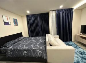 For RentCondoOnnut, Udomsuk : 🔥For rent IKON 77 studio 26 sq m near BTS On Nut Complete facilities Beautiful room, fully furnished. Ready to move in