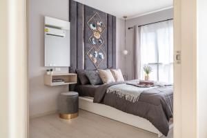 For SaleCondoThaphra, Talat Phlu, Wutthakat : For sale Aspire Sathorn-Taksin (Timber Zone) 46 sq m, 2 bedrooms.
